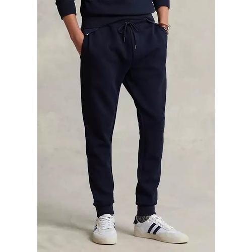 폴로 랄프로렌 Logo-Embossed Double-Knit Jogger Pants