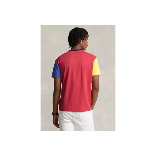 폴로 랄프로렌 Classic Fit Color-Blocked Jersey T-Shirt