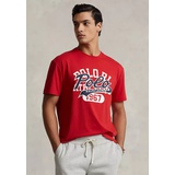 Classic Fit Stacked Logo Jersey Graphic T-Shirt