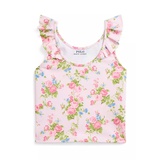 Girls 7-16 Floral Performance Jersey Top