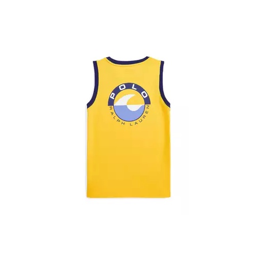 폴로 랄프로렌 Boys 8-20 Logo Cotton Jersey Tank Shiirt