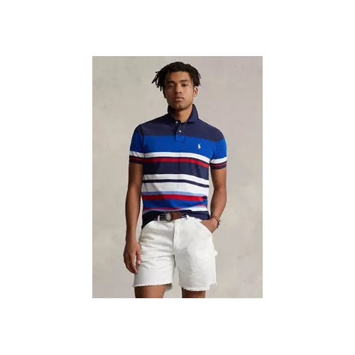 폴로 랄프로렌 Classic Fit Striped Mesh Polo Shirt