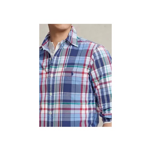 폴로 랄프로렌 Classic Fit Plaid Oxford Shirt