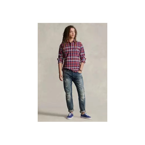 폴로 랄프로렌 Classic Fit Madras Popover Shirt