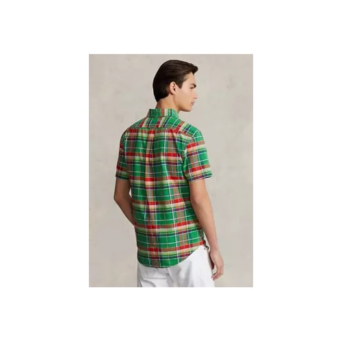 폴로 랄프로렌 Classic Fit Plaid Oxford Shirt