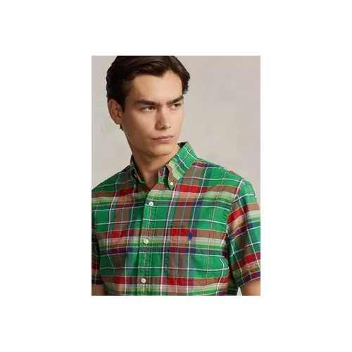 폴로 랄프로렌 Classic Fit Plaid Oxford Shirt