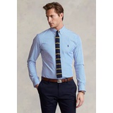 Slim Fit Striped Stretch Poplin Shirt