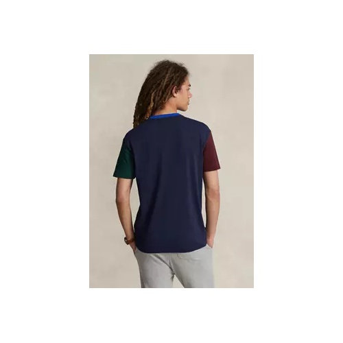 폴로 랄프로렌 Classic Fit Color Blocked Jersey T-Shirt