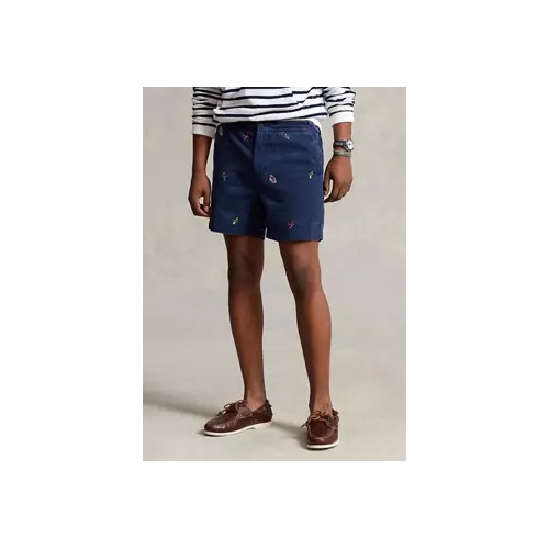 폴로 랄프로렌 6 Polo Prepster Embroidered Shorts