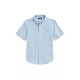 Boys 8-20 Cotton Oxford Short Sleeve Shirt