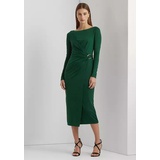 Jersey Long-Sleeve Cocktail Dress