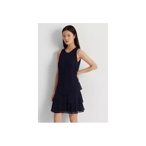 폴로 랄프로렌 Crinkle Georgette Shift Dress