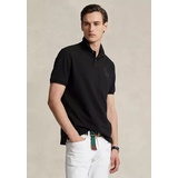 Classic Fit Leather Pony Mesh Polo Shirt