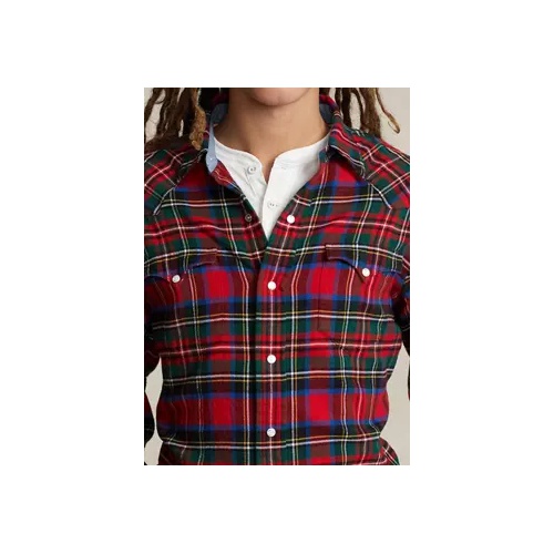 폴로 랄프로렌 Plaid Twill Western Shirt