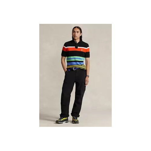 폴로 랄프로렌 Classic Fit Striped Mesh Polo Shirt