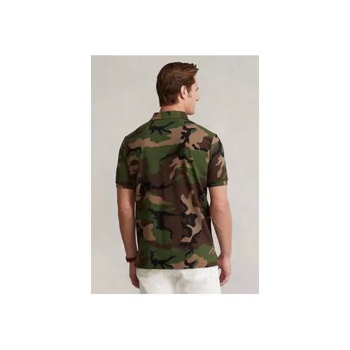 폴로 랄프로렌 Classic Fit Camo Mesh Polo Shirtt