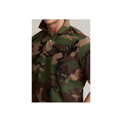 폴로 랄프로렌 Classic Fit Camo Mesh Polo Shirtt