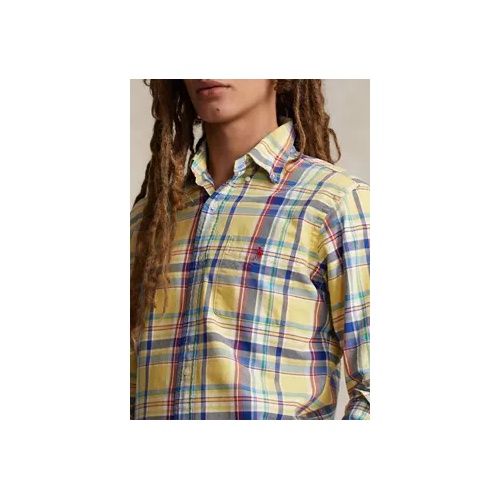 폴로 랄프로렌 Classic Fit Plaid Oxford Shirt