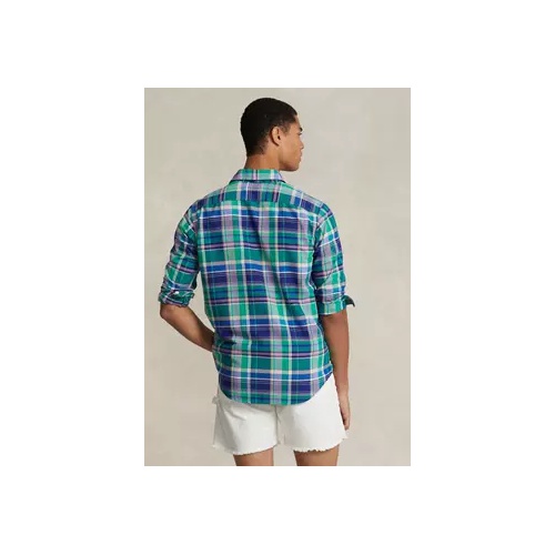 폴로 랄프로렌 Classic Fit Plaid Oxford Workshirt