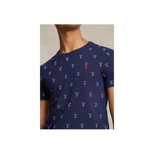 폴로 랄프로렌 Classic Fit Printed Jersey T-Shirt