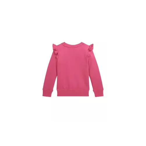 폴로 랄프로렌 Girls 4-6x Ruffled Terry Sweatshirt