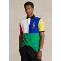 Classic Fit Big Pony Mesh Polo Shirt