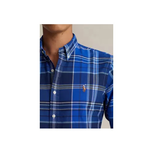 폴로 랄프로렌 Classic Fit Plaid Oxford Shirt