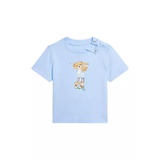 Baby Boys Polo Bear Cotton Jersey Tee