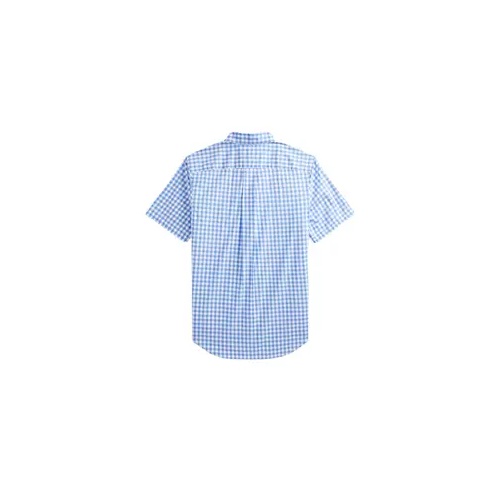 폴로 랄프로렌 Boys 8-20 Gingham Poplin Short-Sleeve Shirt