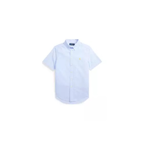 폴로 랄프로렌 Boys 8-20 Striped Seersucker Short-Sleeve Shirt