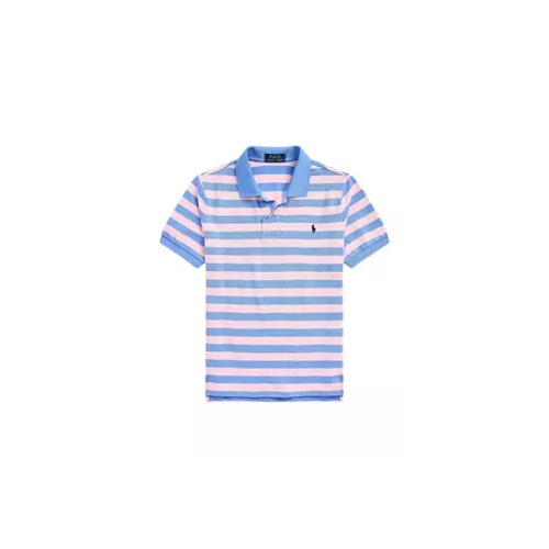 폴로 랄프로렌 Boys 8-20 Striped Cotton Mesh Polo Shirt