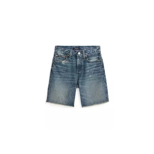 폴로 랄프로렌 Boys 8-20 Sullivan Slim Cutoff Denim Shorts