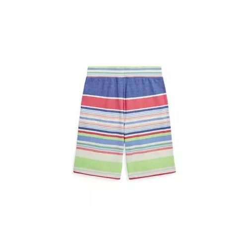 폴로 랄프로렌 Boys 8-20 Striped Cotton Mesh Shorts