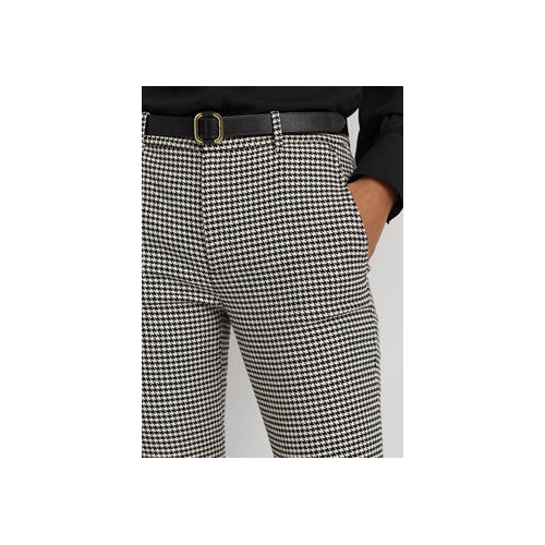 폴로 랄프로렌 Womens Houndstooth Twill Cropped Pants