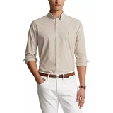 Classic Fit Gingham Stretch Poplin Shirt