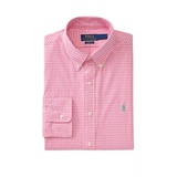 Classic Fit Gingham Stretch Poplin Shirt