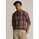 Classic Fit Plaid Oxford Shirt