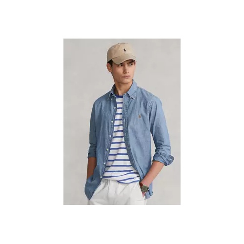 폴로 랄프로렌 Classic Fit Indigo Chambray Shirtt