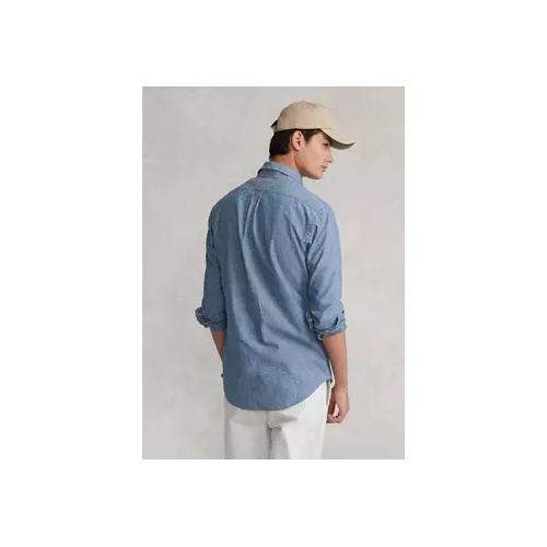 폴로 랄프로렌 Classic Fit Indigo Chambray Shirtt