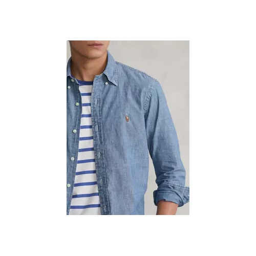 폴로 랄프로렌 Classic Fit Indigo Chambray Shirtt