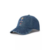 Polo Bear Denim Ball Cap