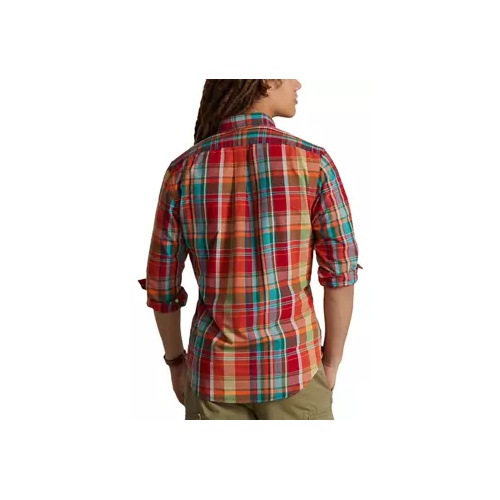 폴로 랄프로렌 Classic Fit Plaid Oxford Shirt