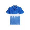 Boys 2-7 Tie Dye Cotton Mesh Polo Shirt