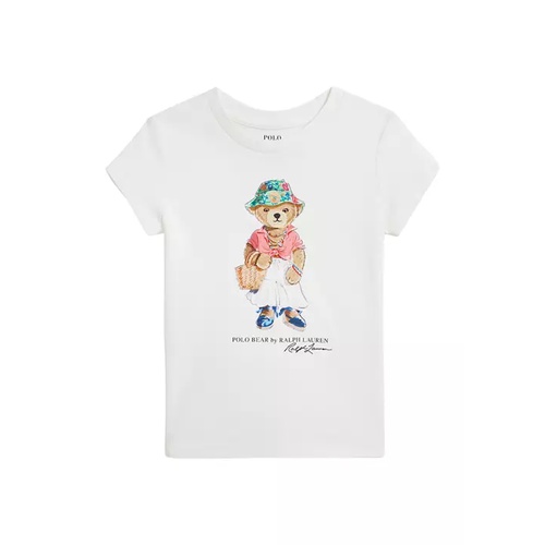 폴로 랄프로렌 Girls 2-6x Polo Bear Cotton Jersey T-Shirt