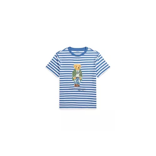 폴로 랄프로렌 Boys 8-20 Polo Bear Striped Cotton Jersey T-Shirt