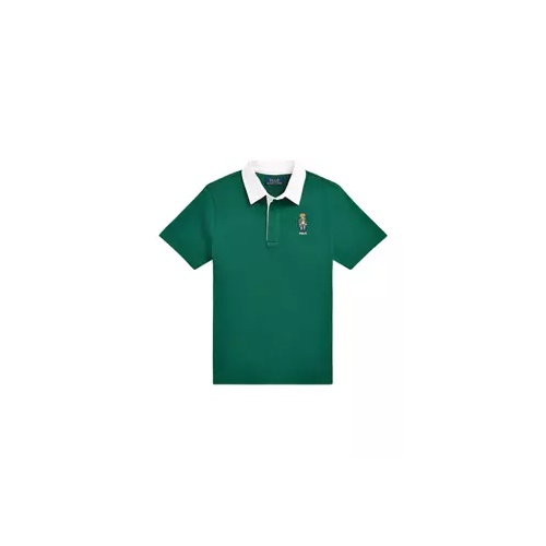 폴로 랄프로렌 Boys 8-20 Polo Bear Cotton Rugby Shirt