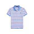 Boys 8-20 Striped Cotton Mesh Polo Shirt