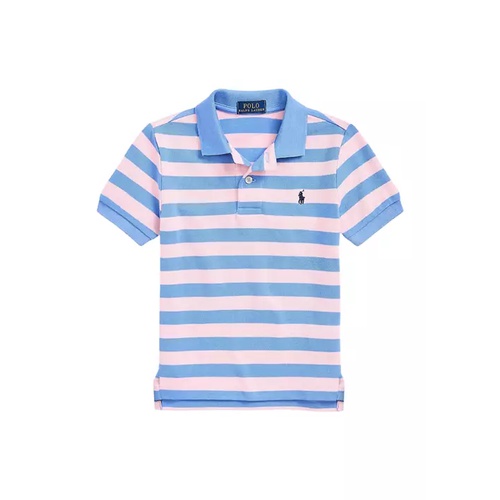 폴로 랄프로렌 Boys 2-7 Striped Cotton Mesh Polo Shirt