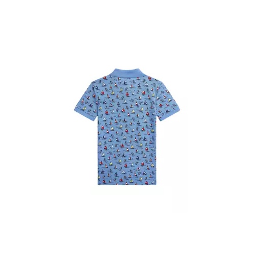 폴로 랄프로렌 Boys 2-7 Sailboat Print Cotton Mesh Polo Shirt