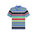 Boys 8-20 Striped Cotton Mesh Polo Shirt